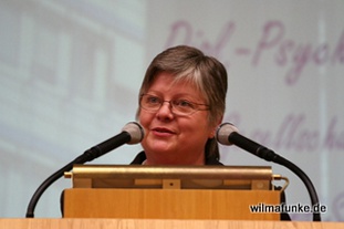 Wilma Funke im August 2008 an der Universität Trier